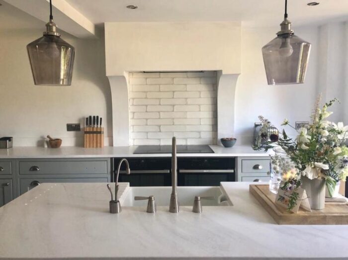 Acrylic solid surface countertop